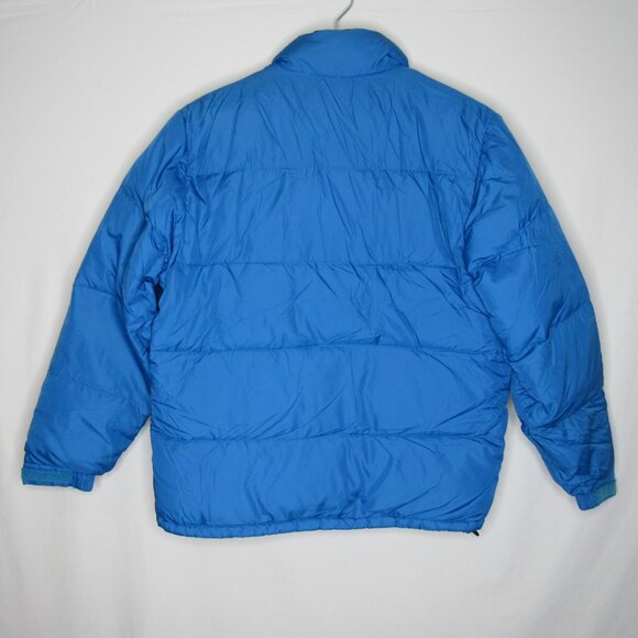 Vintage L L. Bean Blue Goose Down Puffer Packable Coat Women's S Small - Picture 6 of 8